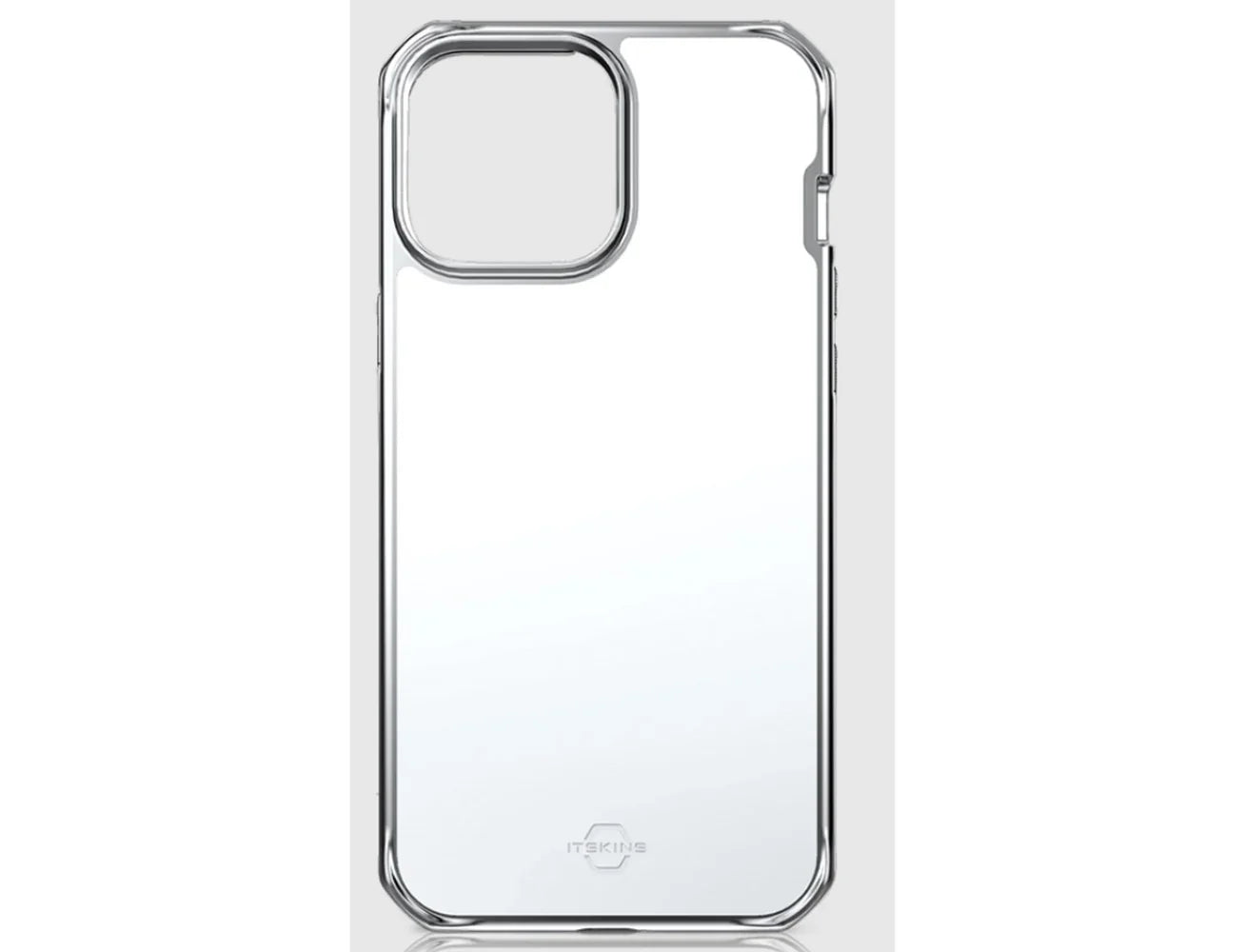 Itskins Hybrid Glass iPhone 13 Pro Max Cover - Space Grey - Tashqila Itskins Hybrid Glass iPhone 13 Pro Max Cover - Space Grey - Tashqila